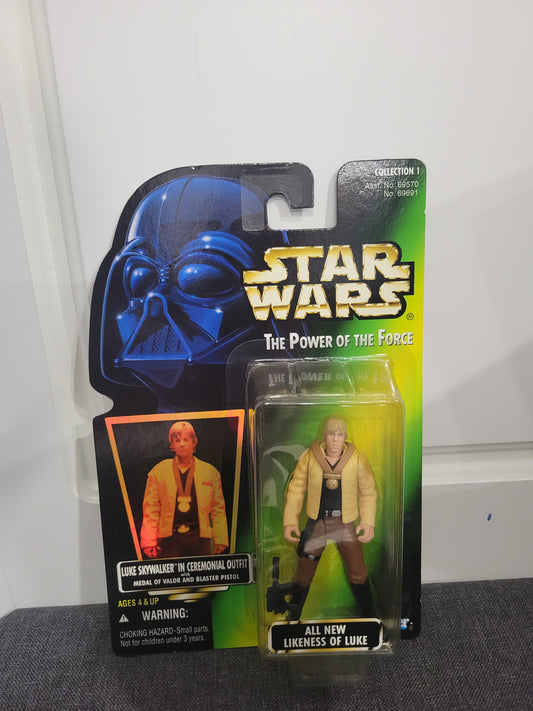 Luke Skywalker - 1996 Star Wars Power of the Force Action Figure - Kenner