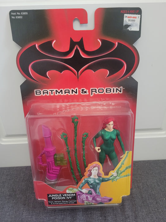 Batman & Robin Jungle Venom Poison Ivy Action Figure 1997 Kenner Vintage