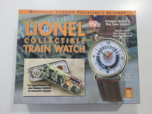 Lionel Collectible Train Watch TeleBrands Collectors Edition NIOB!
