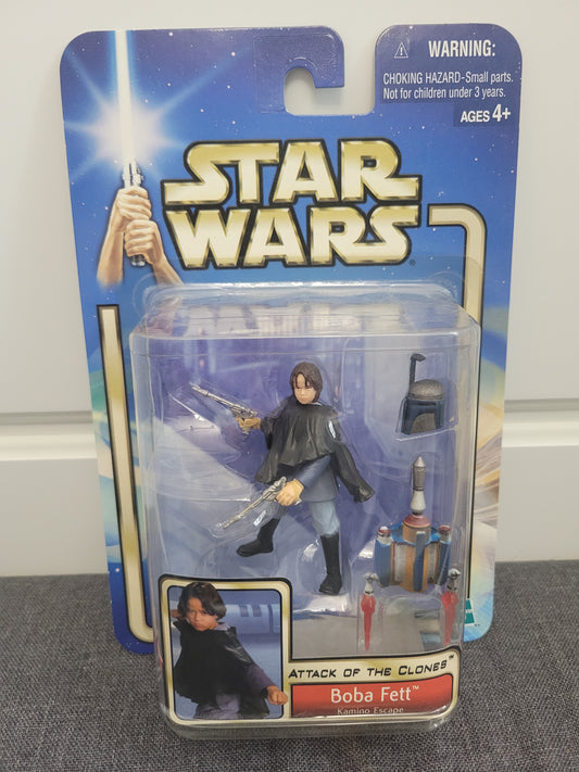 Hasbro Star Wars Attack of the Clones Boba Fett Action Figure