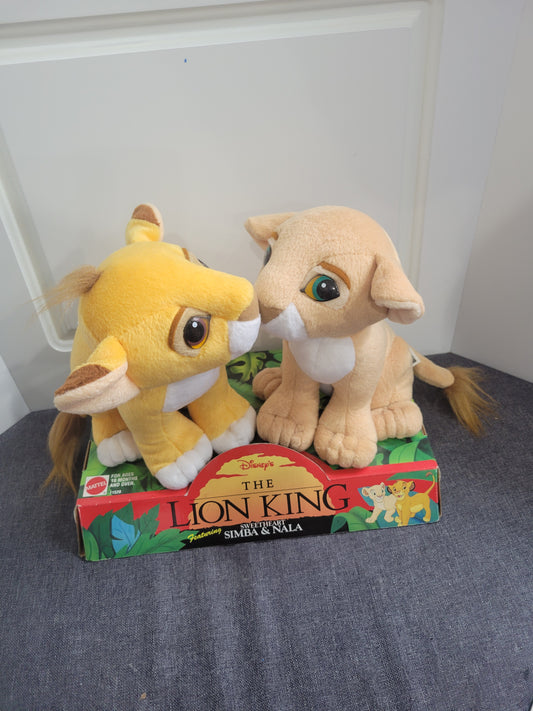 Home > Price Guide > Toys, Dolls, Games & Puzzles Disney The Lion King SWEETHEART Simba & Nala Kissing Stuffed Plush Set NWT 1993