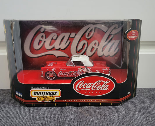 Coca Cola Matchbox 1955 Ford Thunderbird- A Drink For All