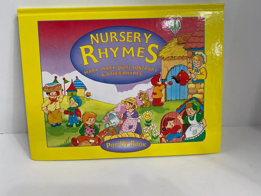 Nursery Rhymes Pop-Up Book,Mary, Mary,Quite Contrary & Other Rhymes,Hardcover